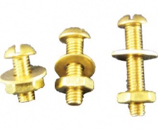 #10 Brass Bolts