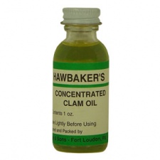 Hawbaker's Concentrated Clam Oil Lure (1 oz.)