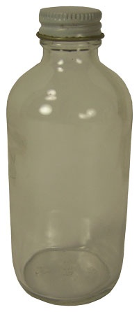 Glass Bottles with Caps (Boston Round)