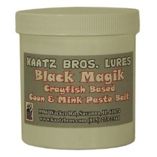 Kaatz Brothers' Black Magik Coon & Mink Paste Bait