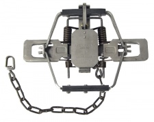 #4 Duke Coil Spring Trap (4 Coiled/Rubber Jaw)