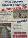 Tracy Truman & Jeff Yancy's "Cage Trapping Bobcats & Gray Fox" DVD