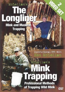 Ken McLellan's "The Longliner" and "Mink Trapping" DVD Set