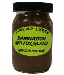 Dunlap's Damnation Red Fox Gland Lure