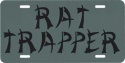 Rat Trapper License Plate