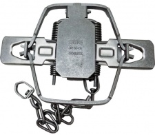 #2 Duke Dogless Coil Spring Trap (4 Coiled/Offset Jaws)